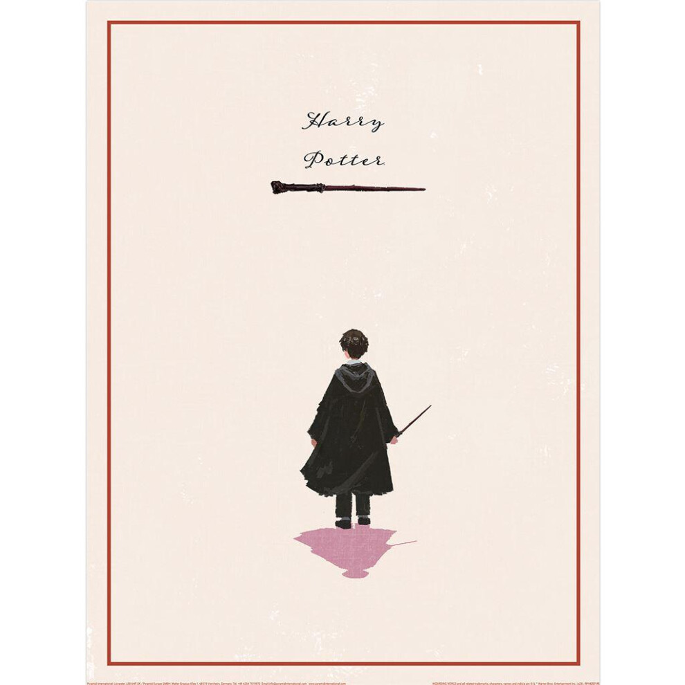 Harry Potter Looking Forward Harry Alone Print