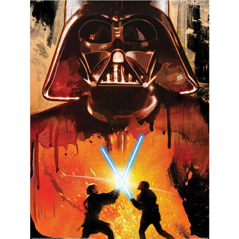 Star Wars Episode III Battle Print