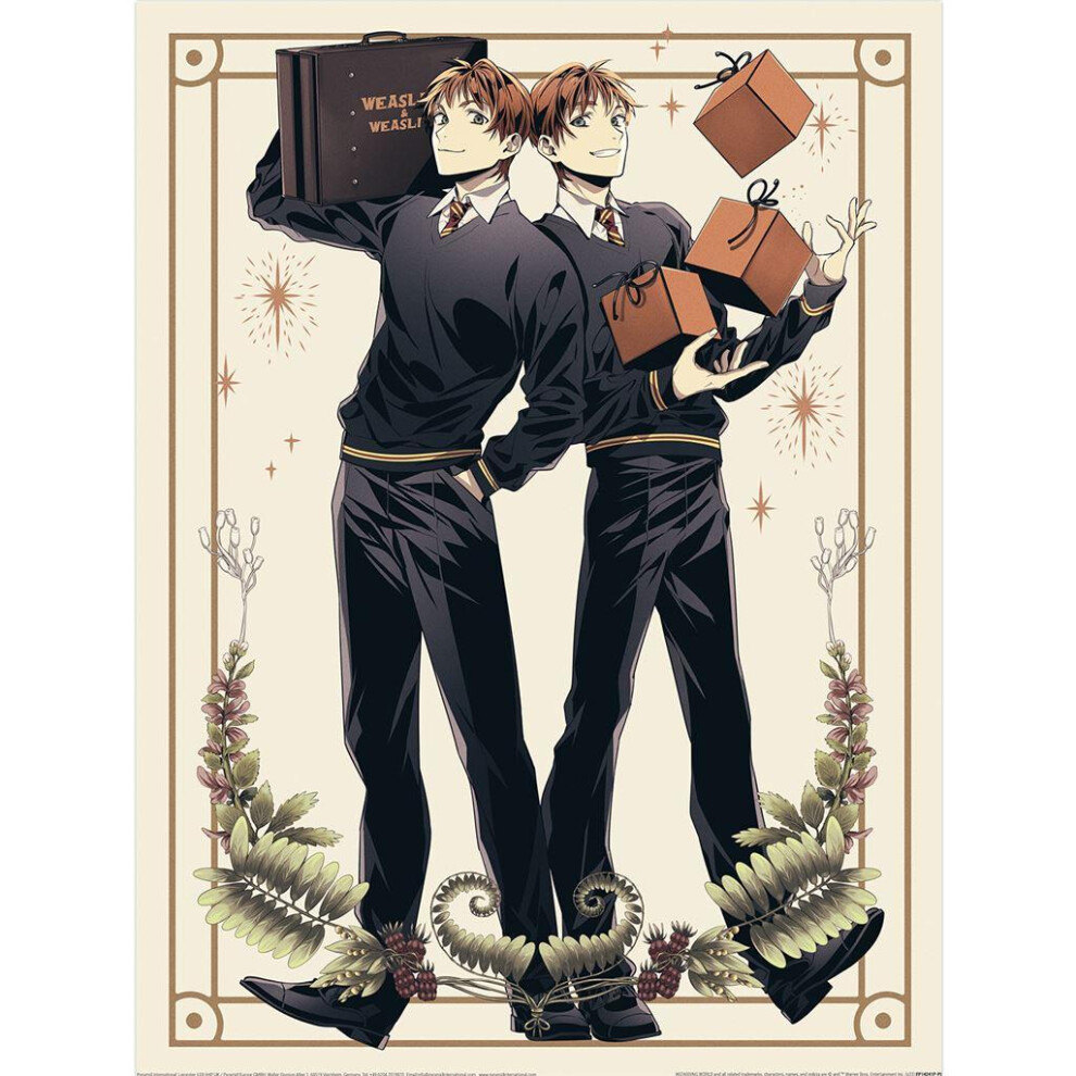 Harry Potter: Wizard Dynasty Fred & George Weasley Print