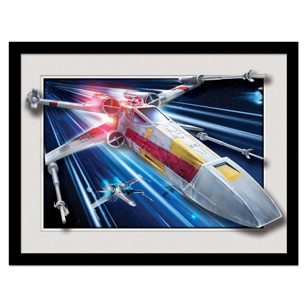 Star Wars Breakout X-Wing Framed Poster