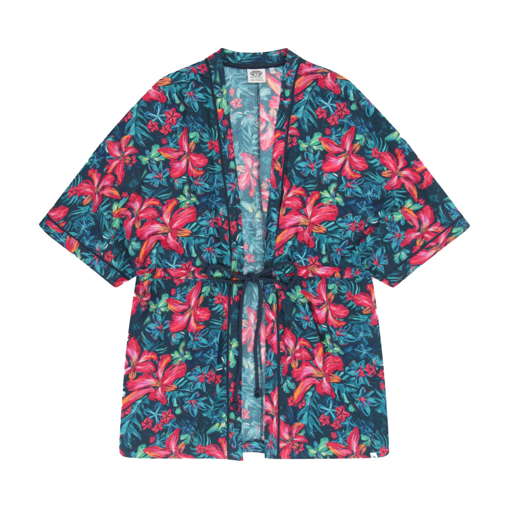 (6 UK, Red) Animal Womens/Ladies Kym EcoVero Kimono