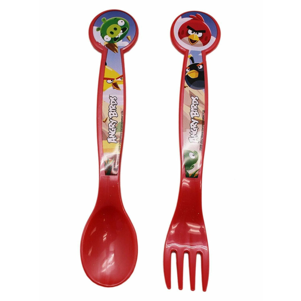 Angry Birds Characters Cutlery Set (Pack of 2)