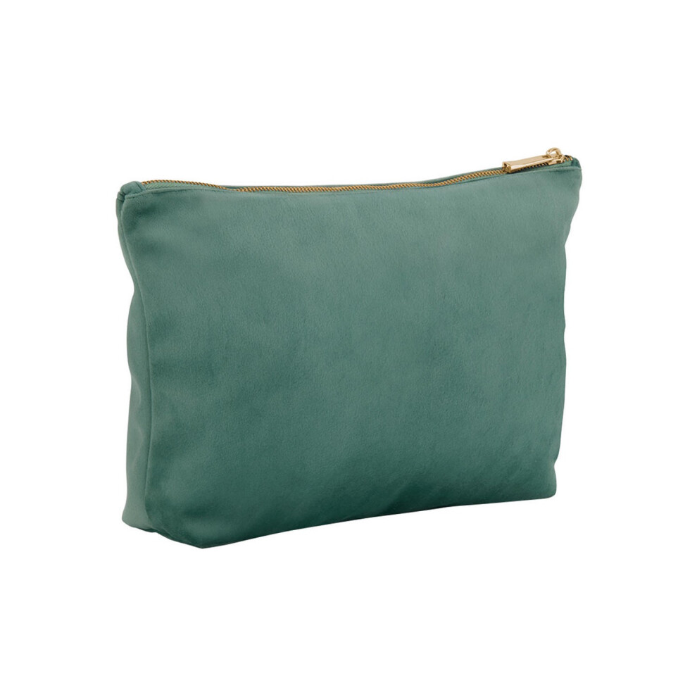 (S, Jade) Bagbase Velvet Accessory Bag