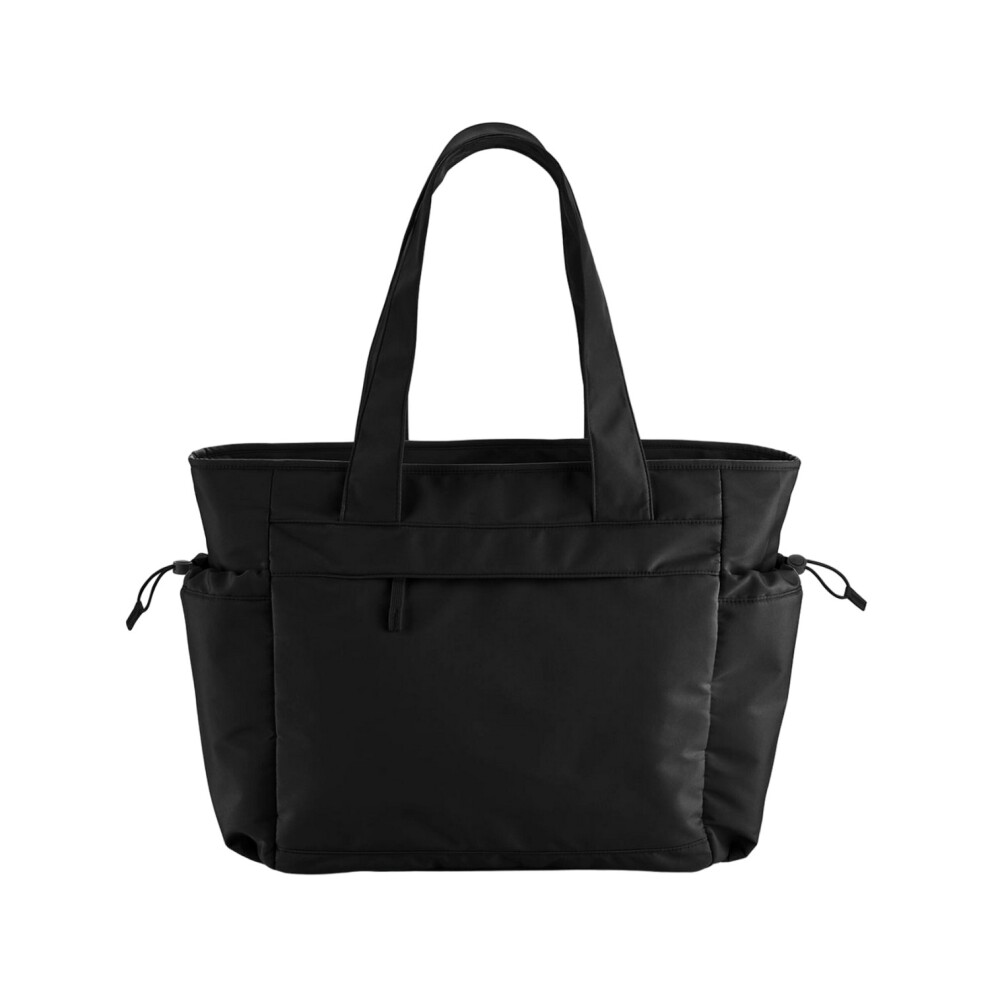Quadra Unisex Black (One Size, ) Studio Oversized Tote Bag