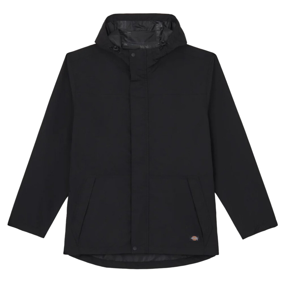 Men's Dickies Mens Waterproof Jacket - Black - Size: 40/Regular