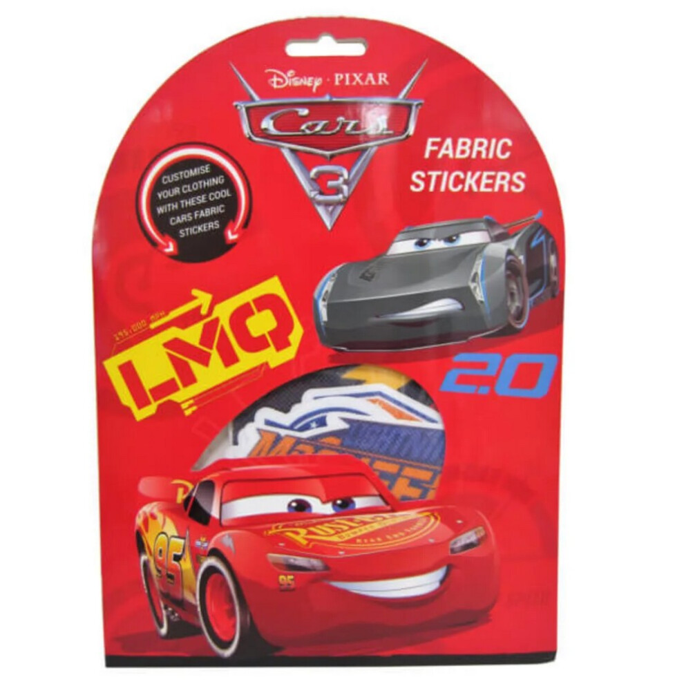 Cars 3 Fabric Stickers