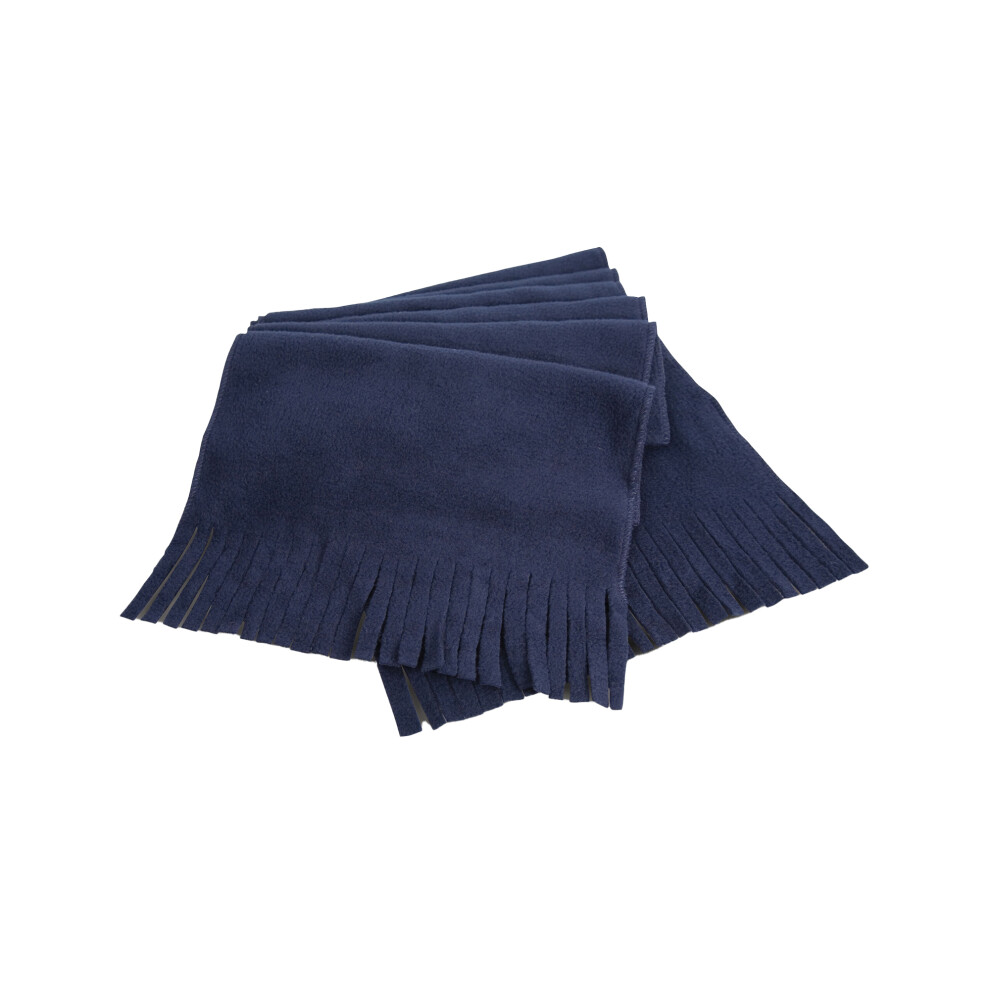 (One Size, Navy) Result Winter Essentials Tassel Polartherm Scarf