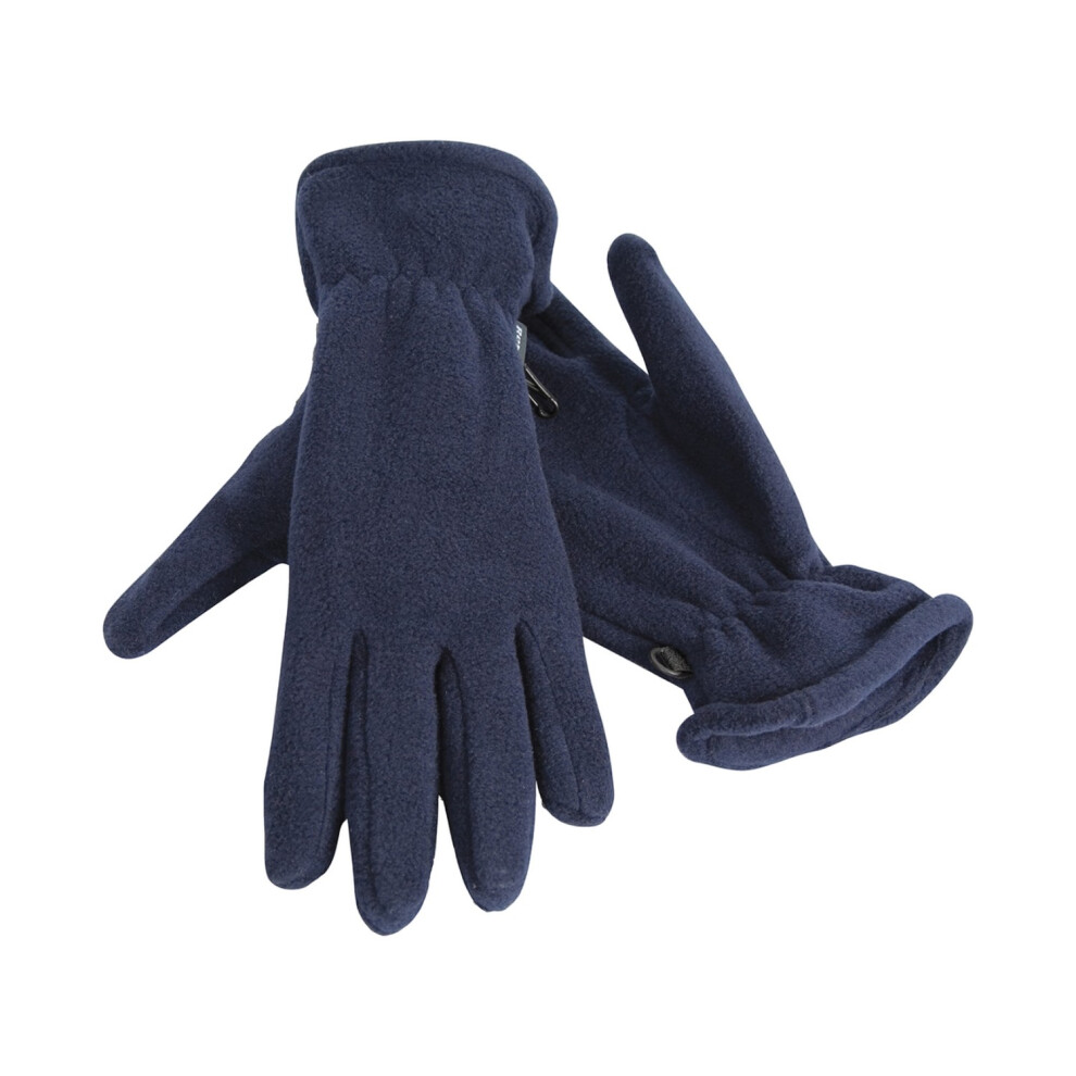 (L, Navy) Result Winter Essentials Unisex Adult Polartherm Gloves