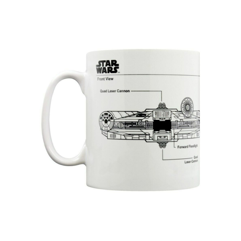 Star Wars Millennium Falcon Sketch Mug