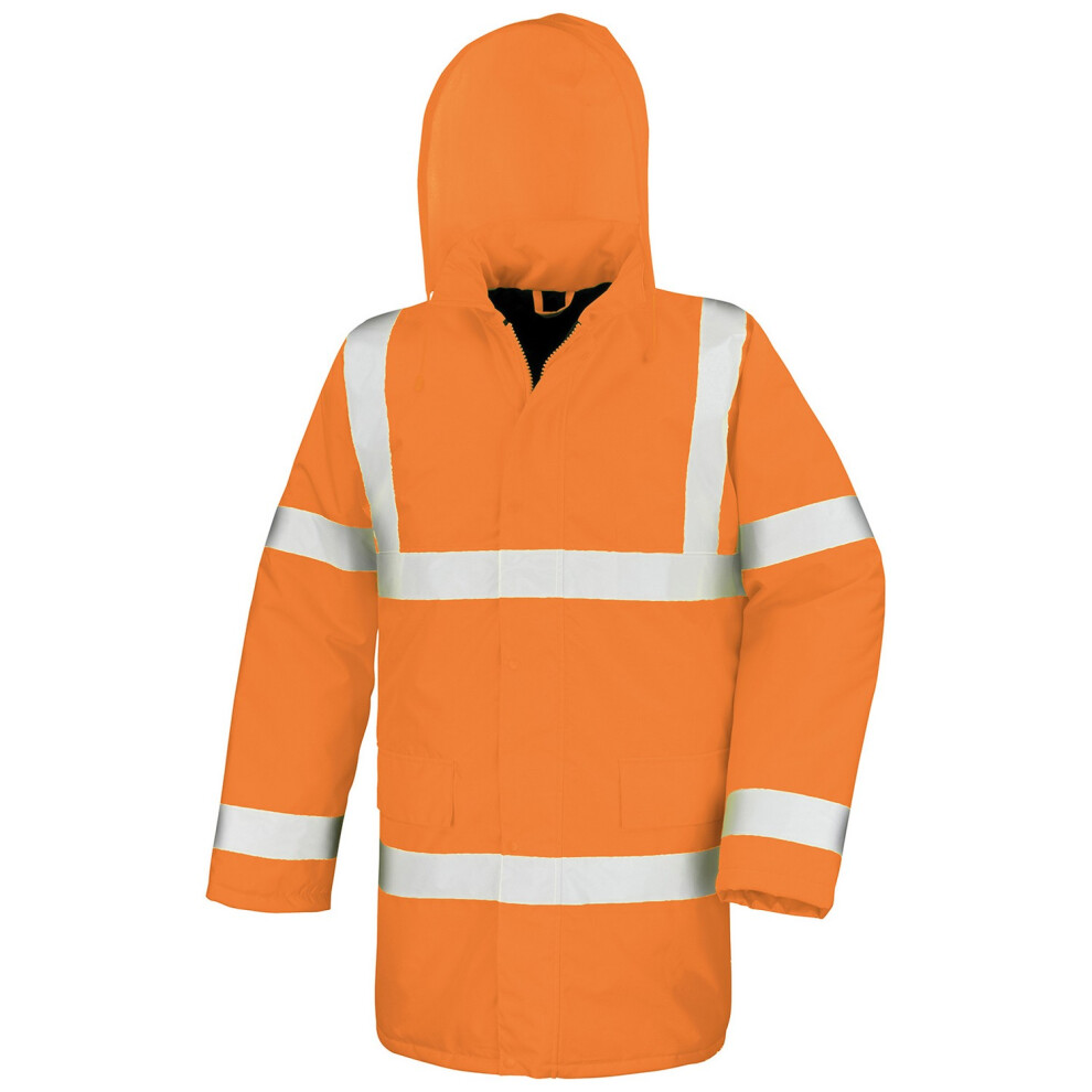 Result Core Unisex Adult Motorway Hi-Vis Coat