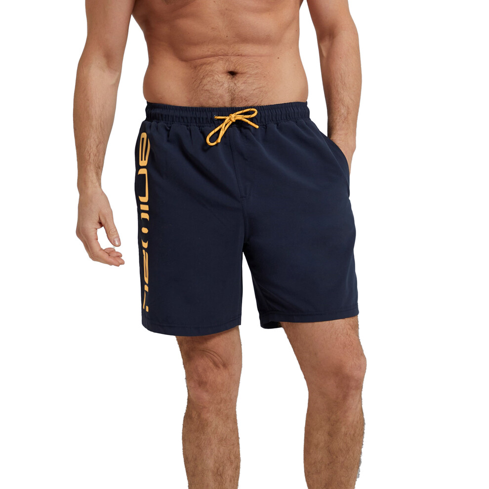 (XS, Navy) Animal Mens Deep Dive Recycled Boardshorts