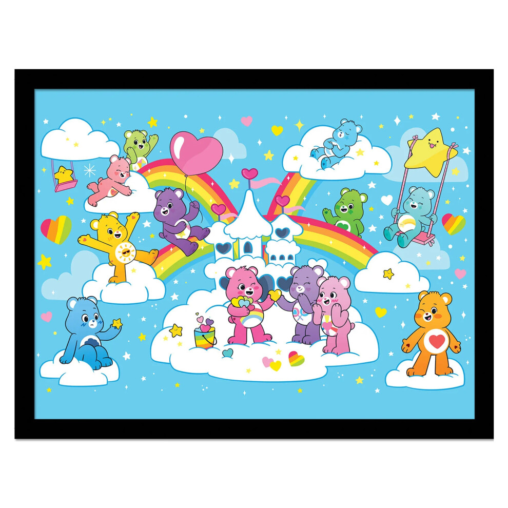 Care Bears Rainbow Framed Poster