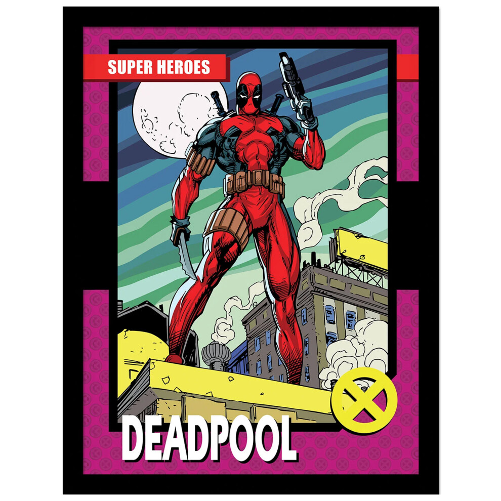 Deadpool Super Heroes Framed Poster