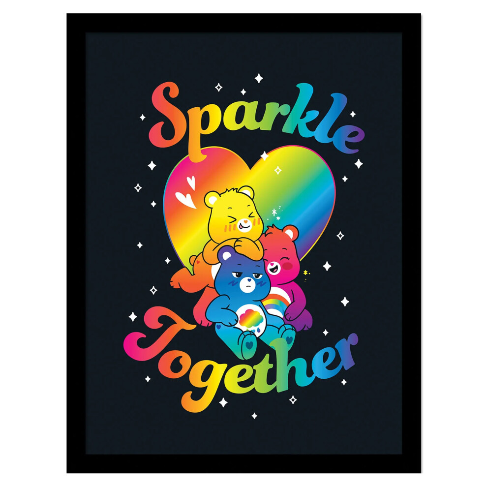 Care Bears Sparkle Together Framed Poster