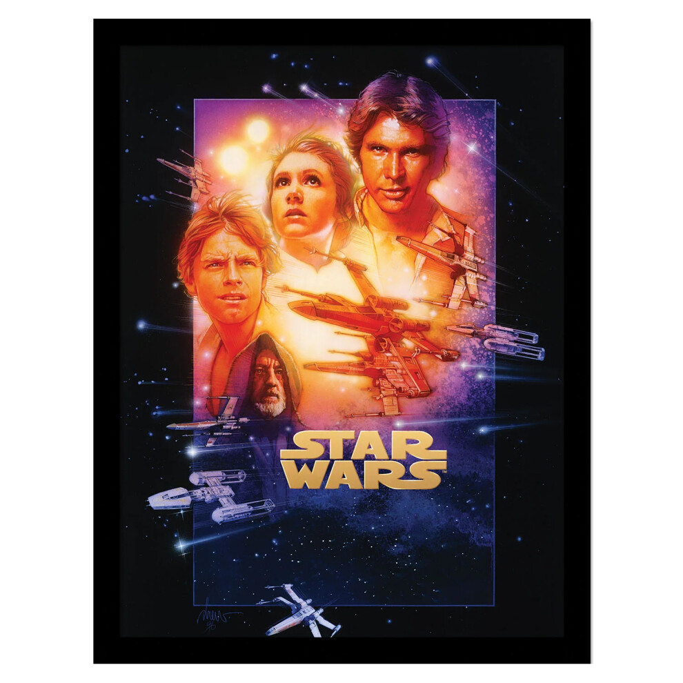 Star Wars Episode IV Framed Poster