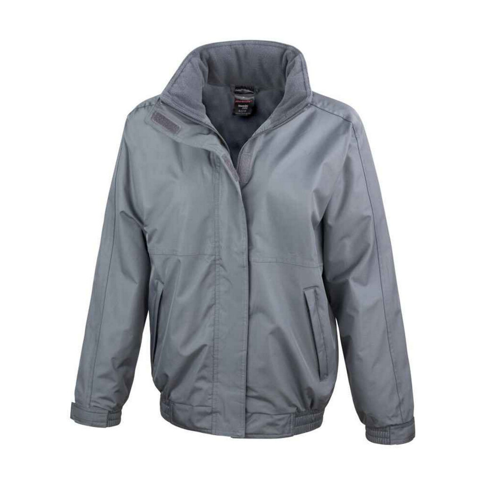 (12 UK, Grey) Result Core Womens/Ladies Channel Jacket