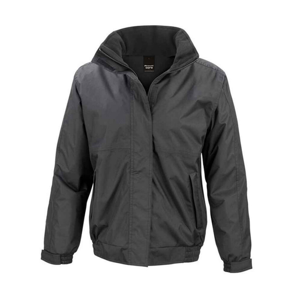 (12 UK, Black) Result Core Womens/Ladies Channel Jacket