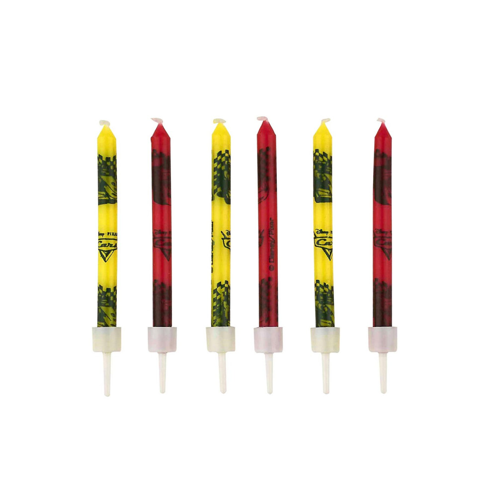 Cars Wax Logo Birthday Candles (Pack of 12)