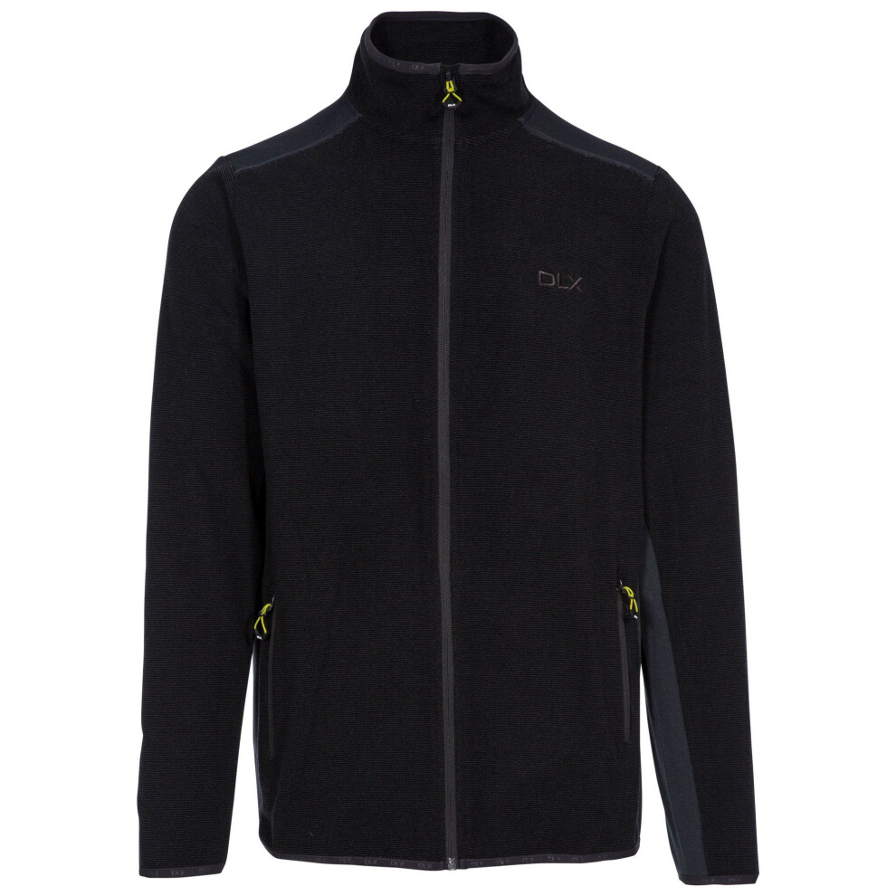 (XXS, Dark Grey) Trespass Mens Sturgess DLX Fleece Jacket