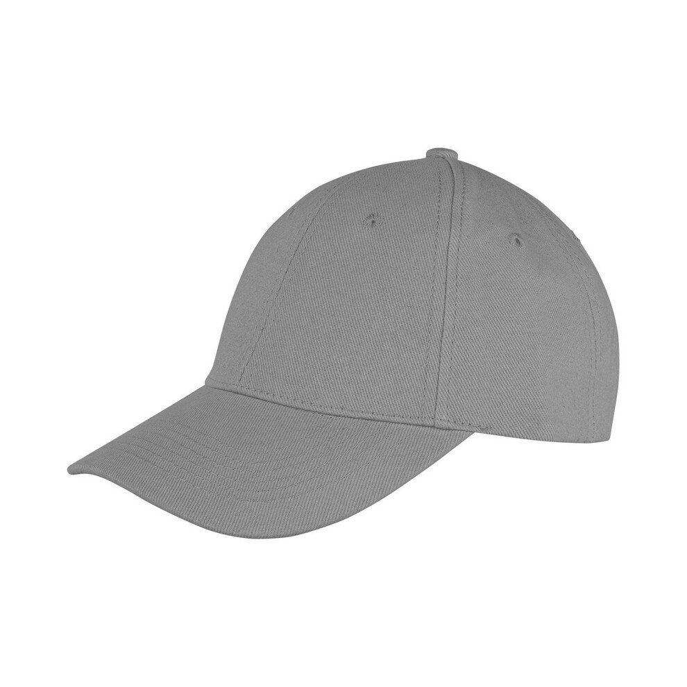 (One Size, Dove Grey) Result Headwear Unisex Adult Memphis Brushed Cotton Cap