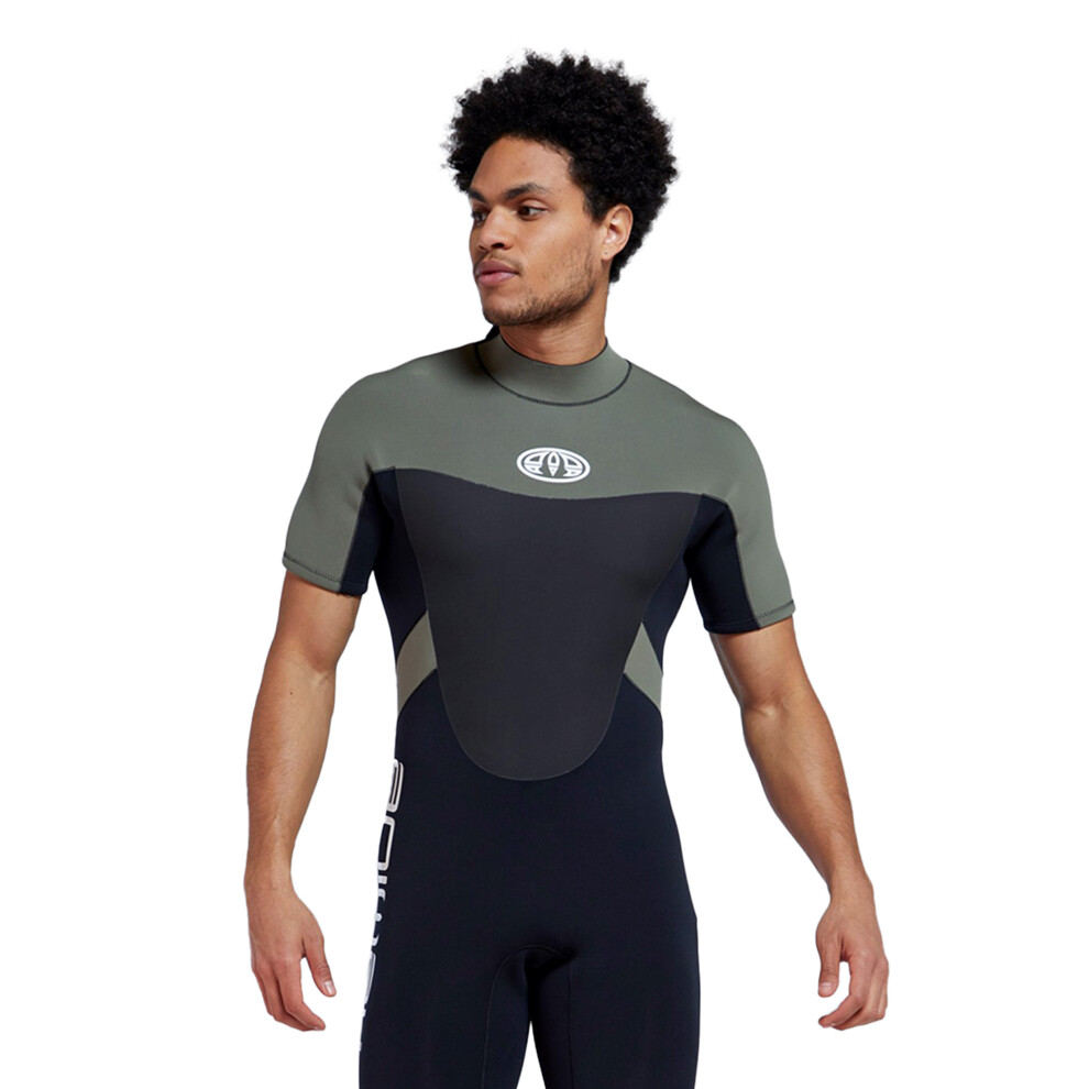 (S-M, Black) Animal Mens Logan Wetsuit