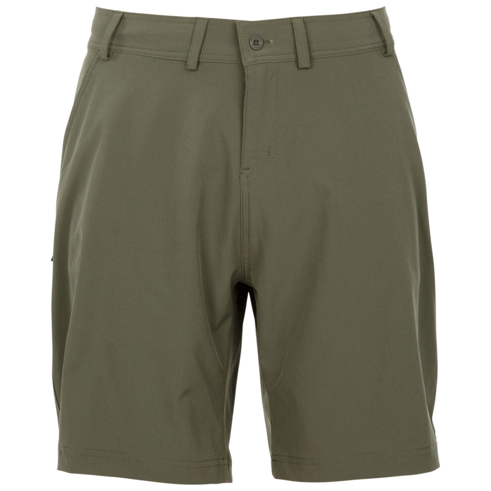 Men's Trespass Mens Grittleton TP75 Shorts - Green - Size: 33/32/32