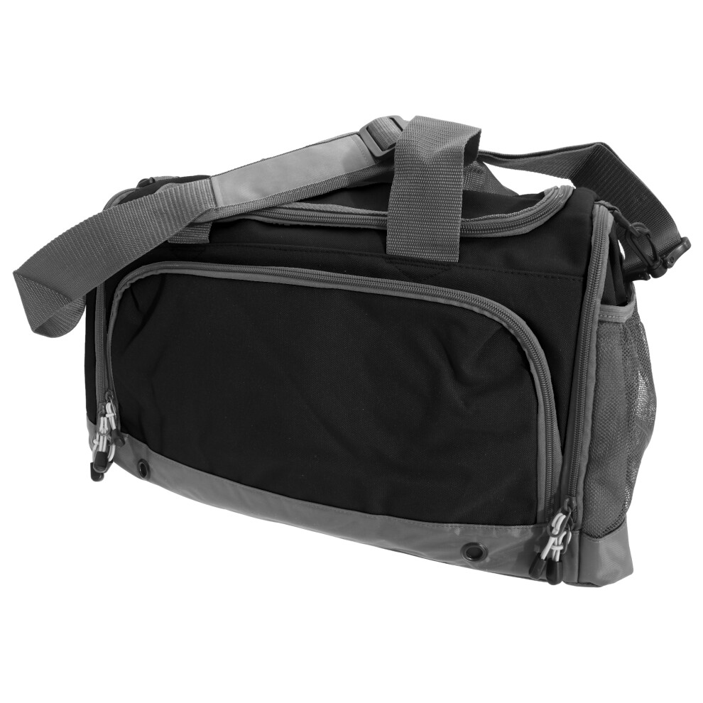(One Size, Black) BagBase Sports Holdall / Duffle Bag-image-OPC-PF66HFF-NEW