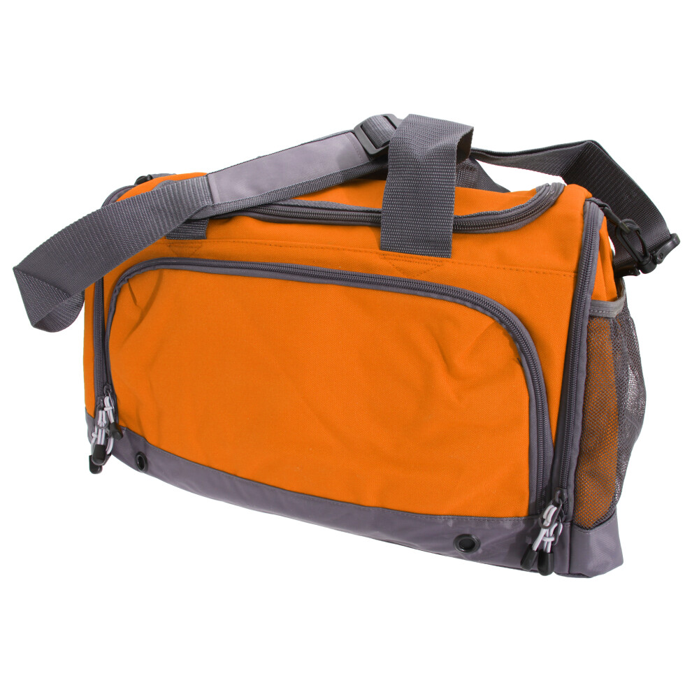 (One Size, Orange) BagBase Sports Holdall / Duffle Bag-image-OPC-PF66HFG-NEW