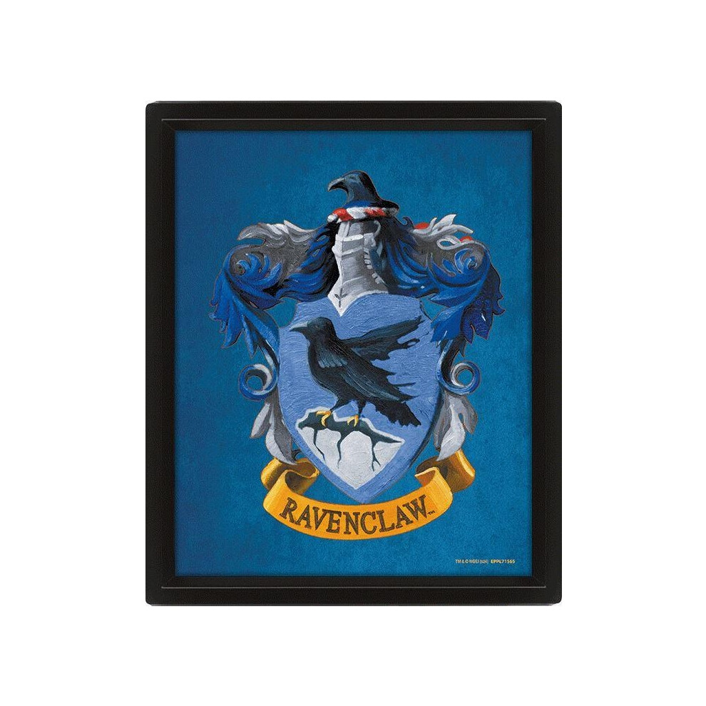 Harry Potter Colourful Crest Ravenclaw 3D Print