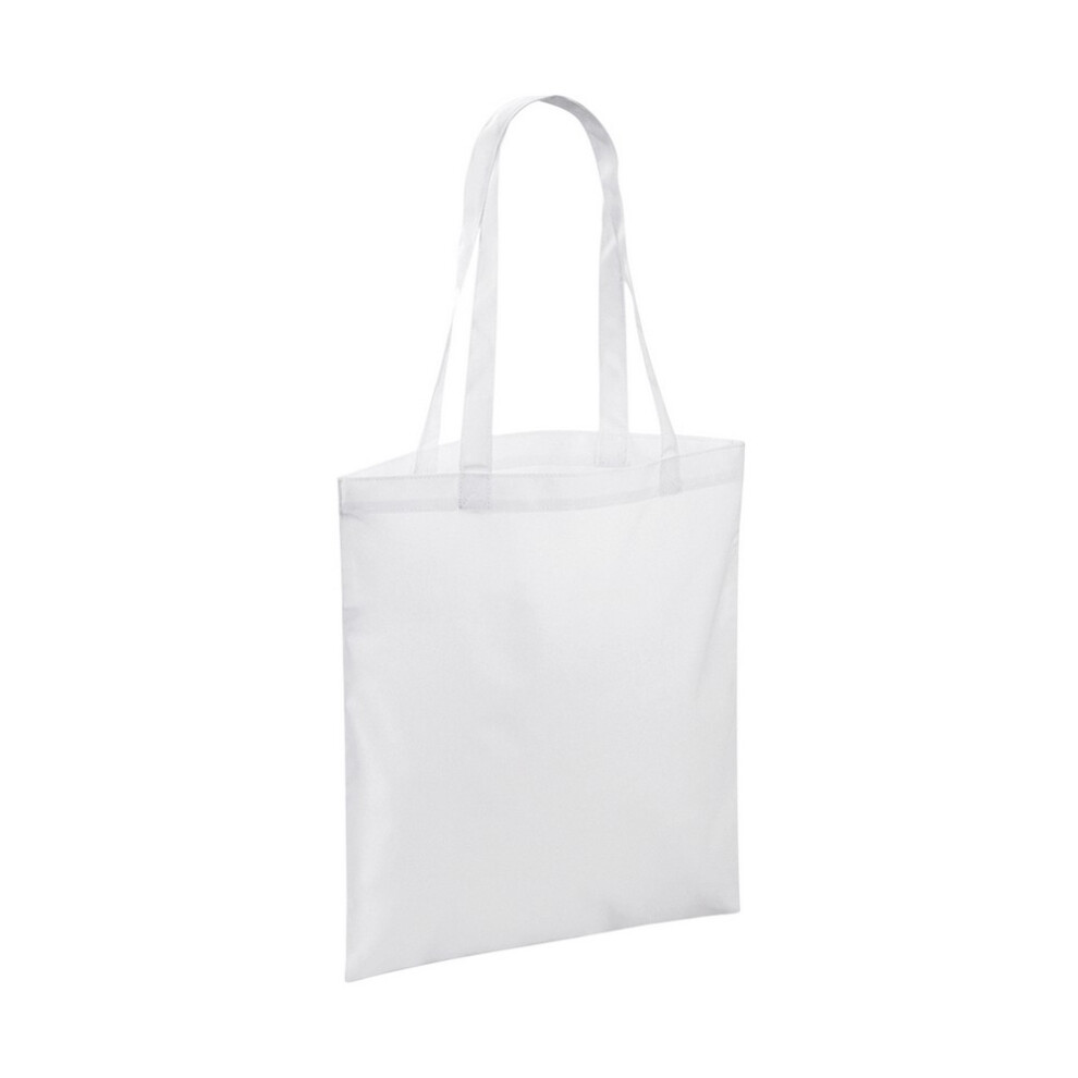 (One Size, White) Bagbase Sublimation Shopper