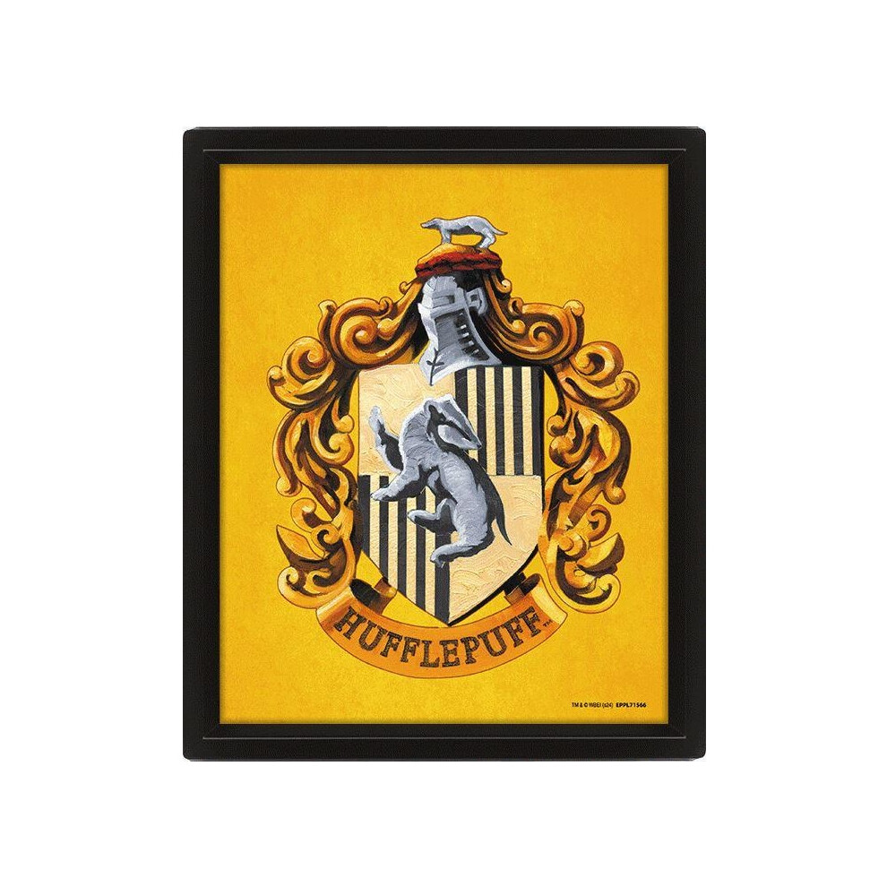 Harry Potter Hufflepuff 3D & Lenticular Poster