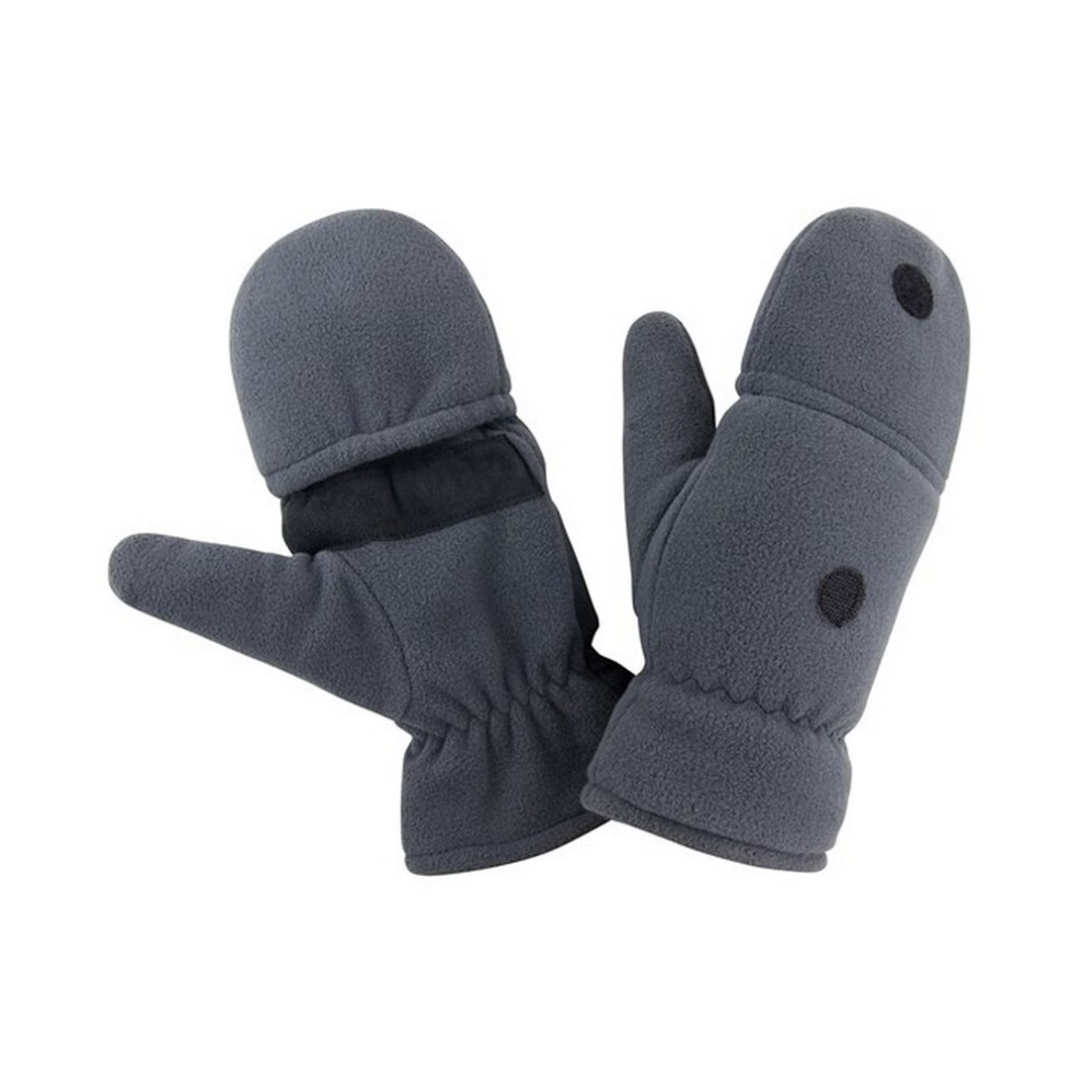 (L-XL, Grey) Result Winter Essentials Gripped Gloves