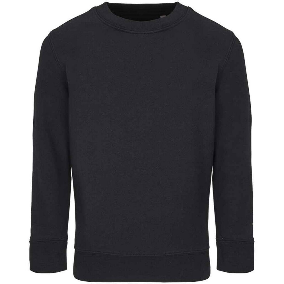Sols Boys Black Childrens/Kids Columbia Sweatshirt