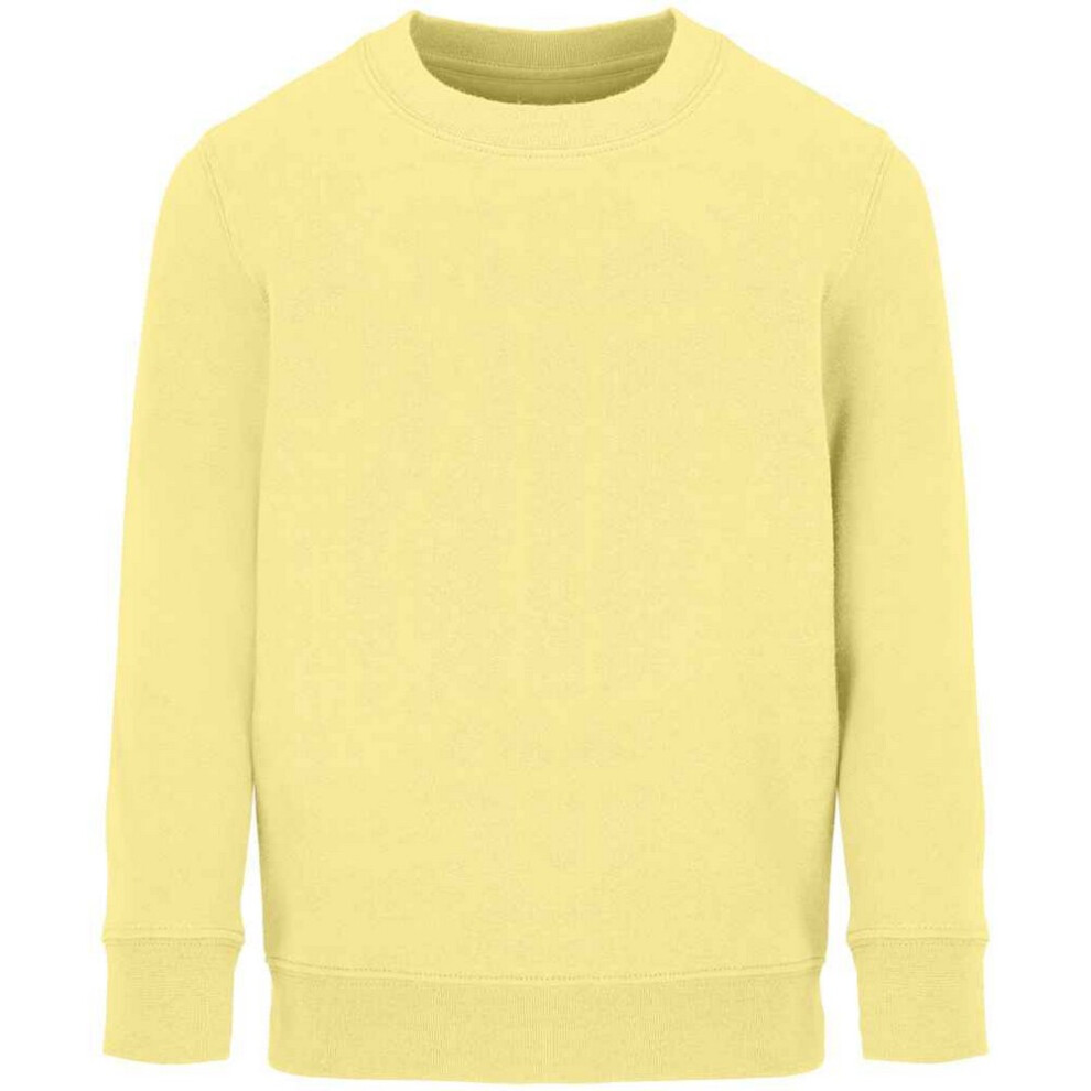 Sols Boys Yellow Childrens/Kids Columbia Sweatshirt