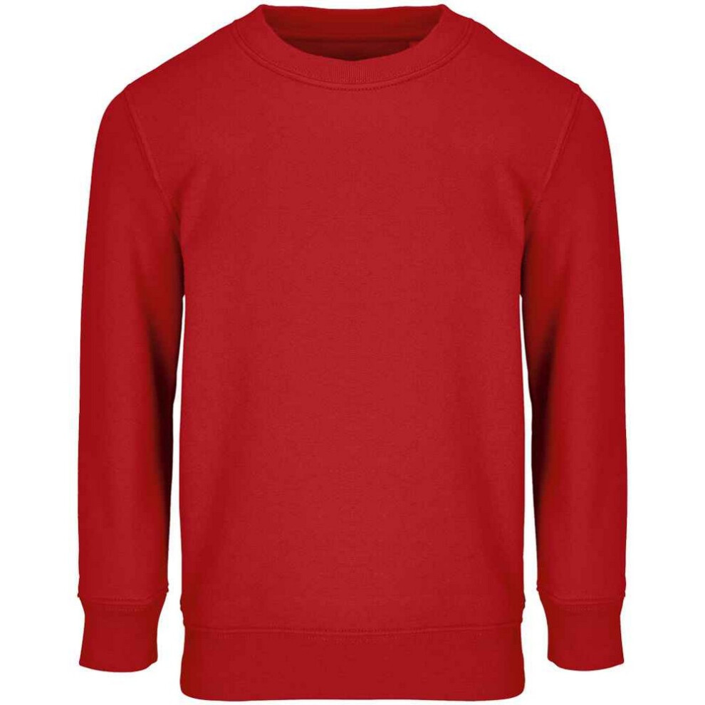Sols Boys Red Childrens/Kids Columbia Sweatshirt