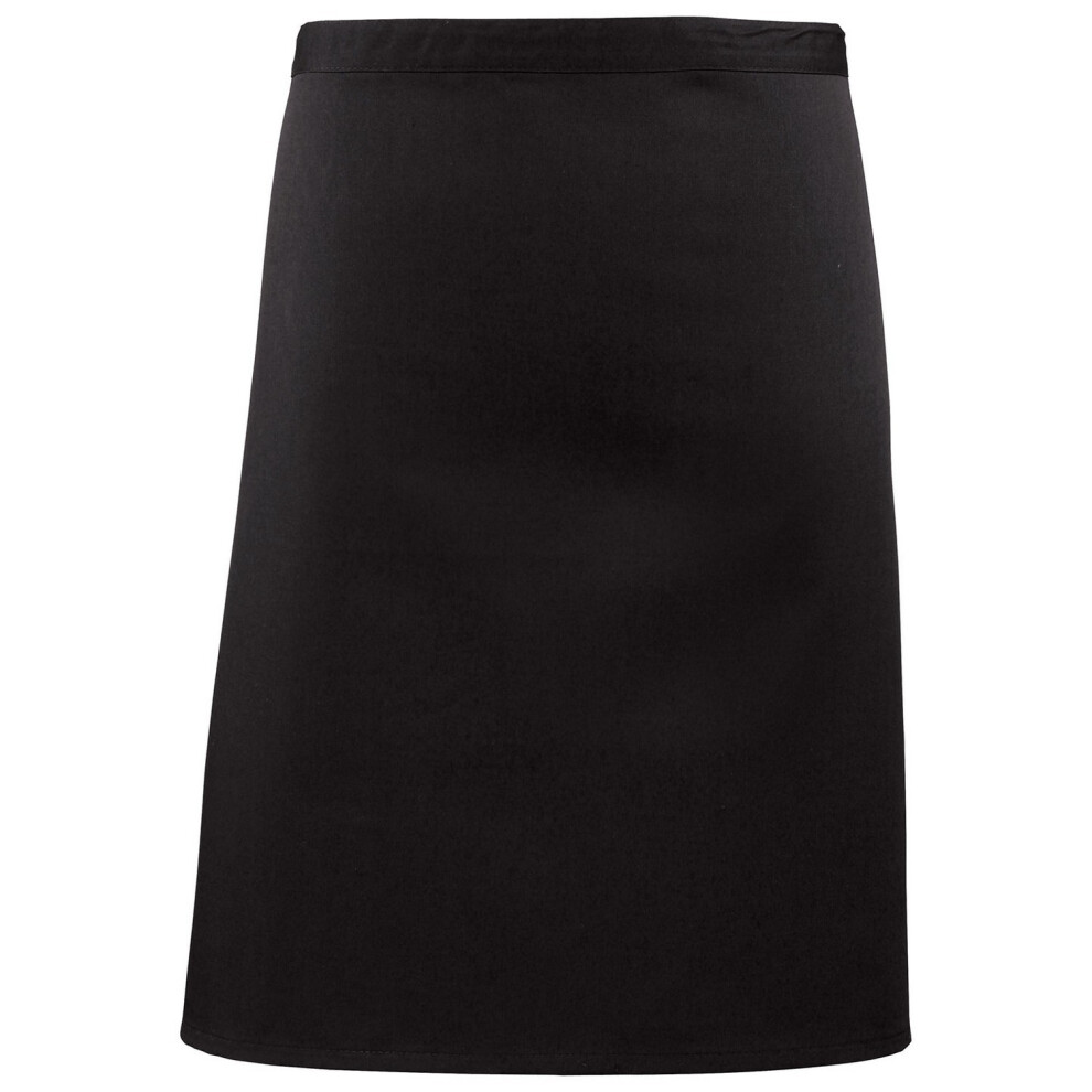 Premier Black (One ) Colours Mid Length Apron Size 35