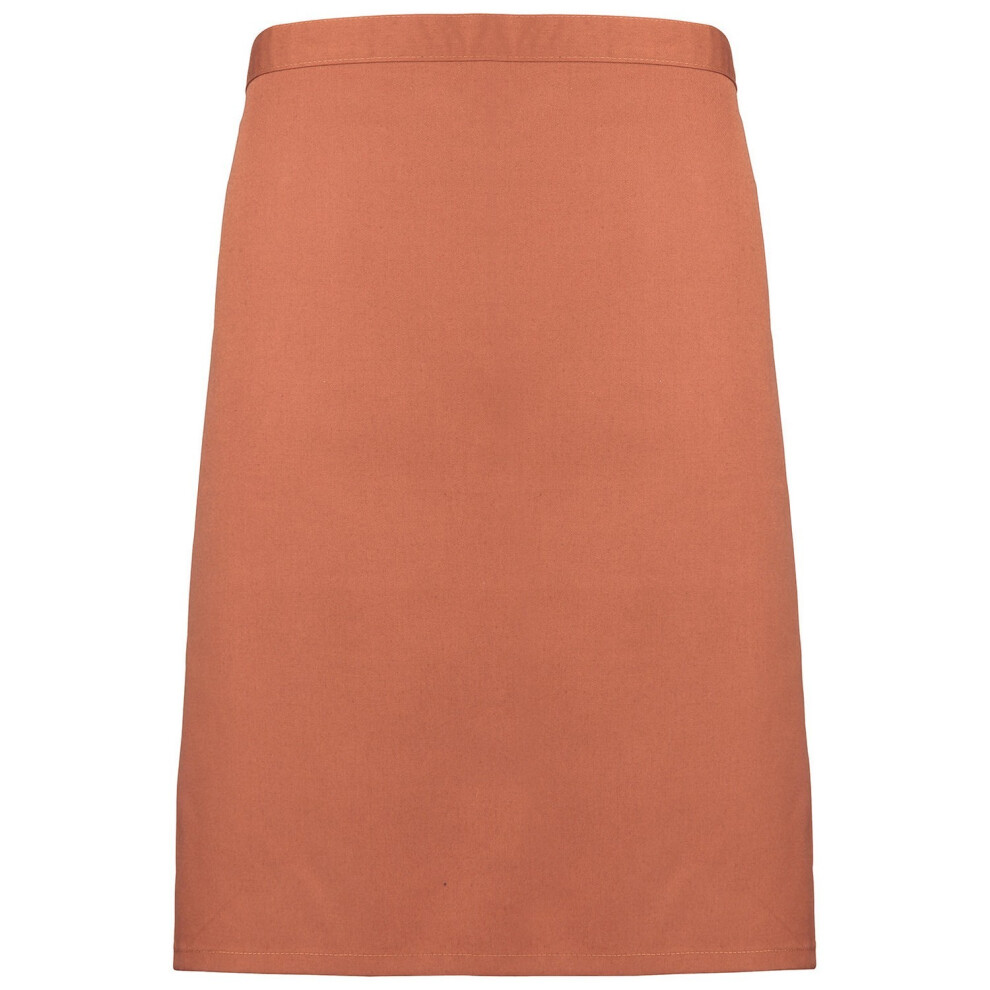Premier (One Chestnut) Colours Mid Length Apron Size 35