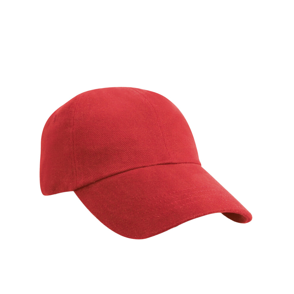 (One Size, Red) Result Headwear Unisex Adult Low Profile Cap