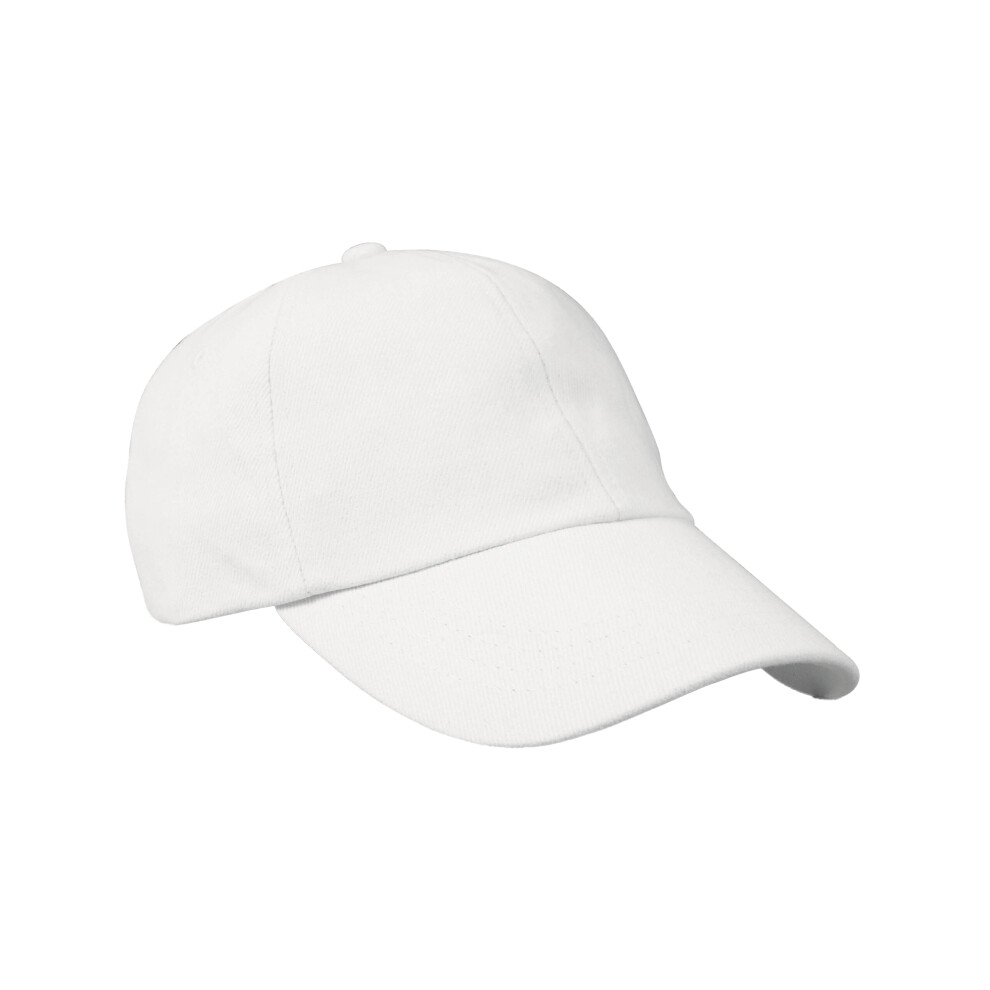 (One Size, White) Result Headwear Unisex Adult Low Profile Cap