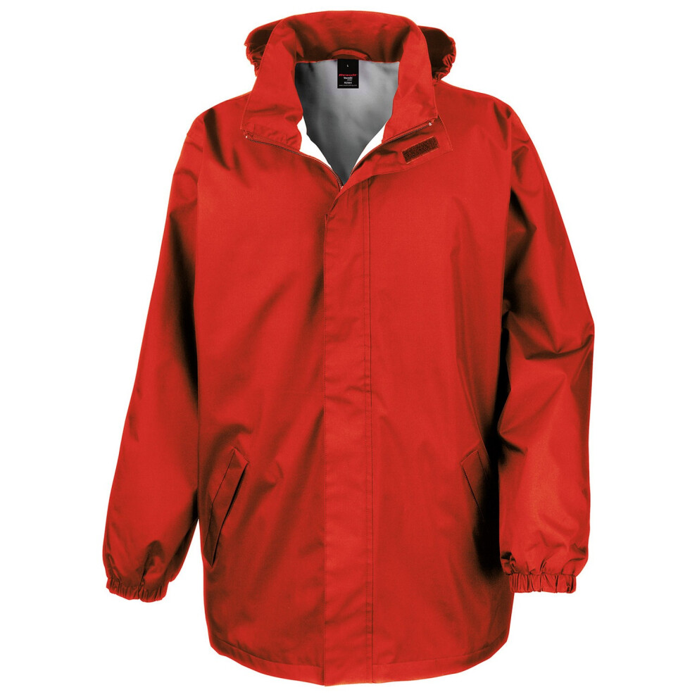 (XL, Red) Result Core Mens Midweight Waterproof Jacket