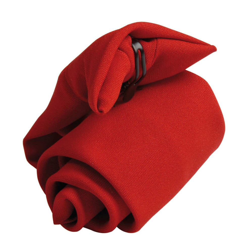 (One Size, Red) Premier Unisex Adult Clip-On Tie