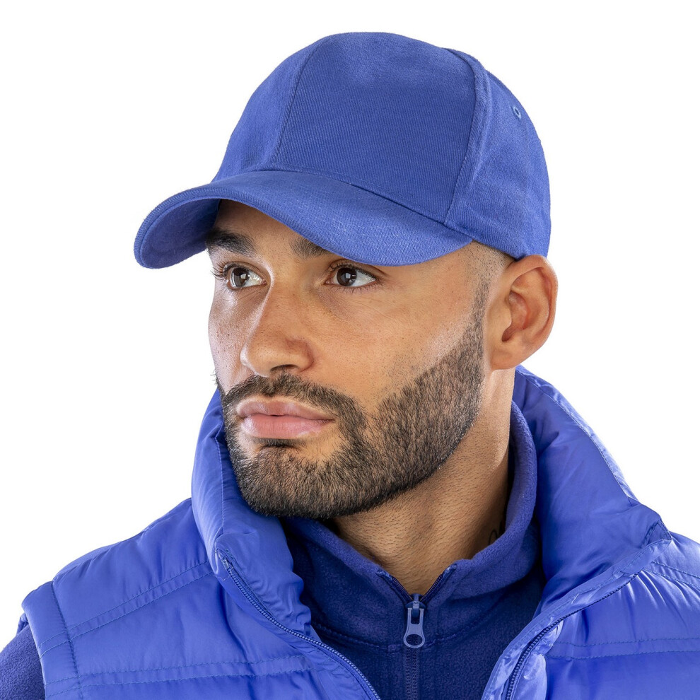 (One Size, Royal Blue) Result Headwear Unisex Adult Pro Style Heavy Drill Cap