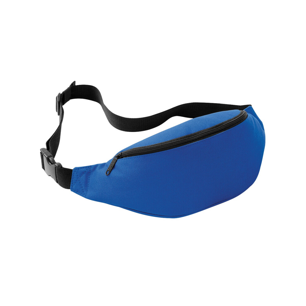 (One Size, Bright Royal Blue) Bagbase Waist Bag-image-OPC-PF676TC-NEW