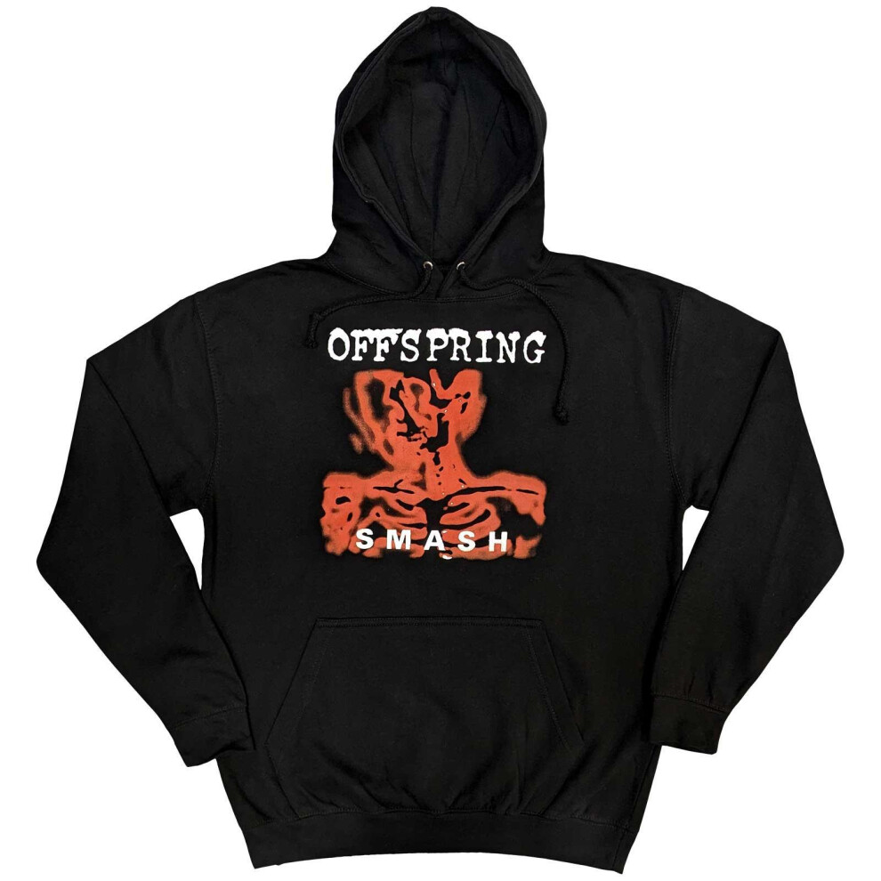 The Offspring Men's Black (Xl, ) Unisex Adult Smash Pullover Hoodie