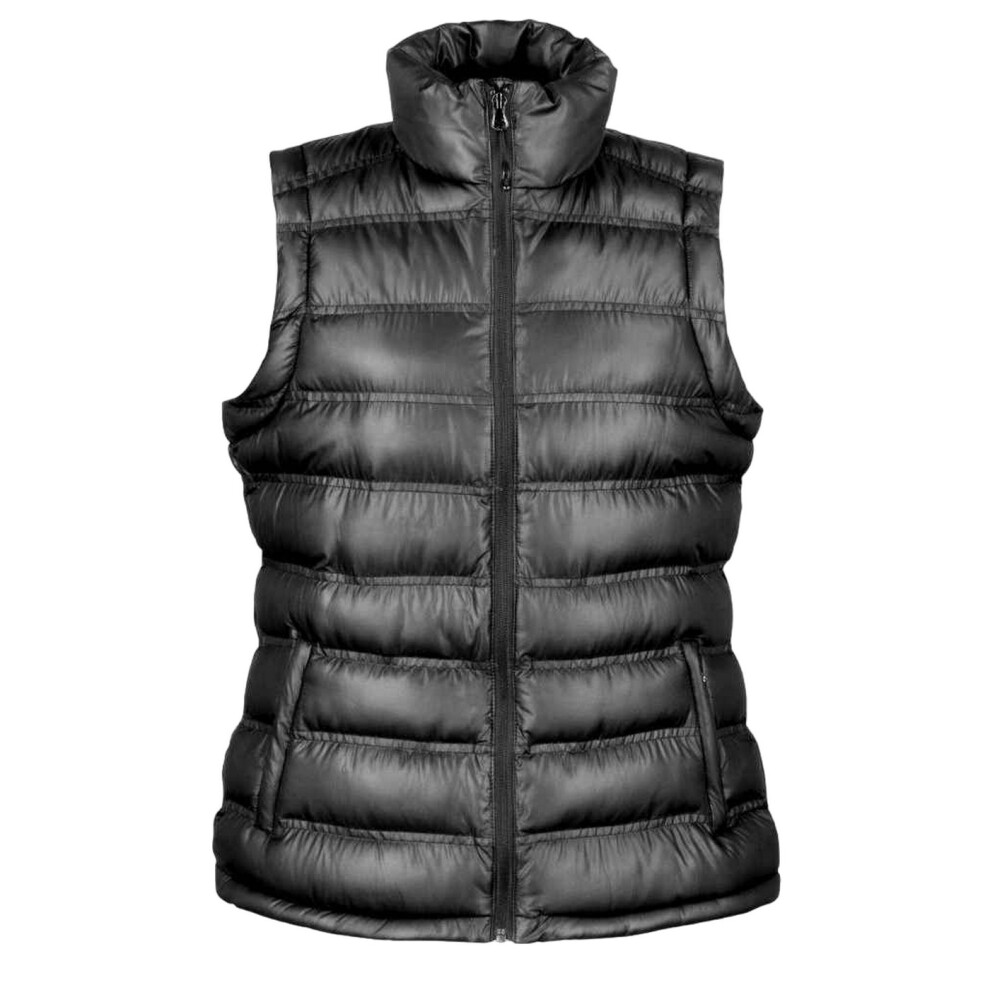 (S UK, Black) Result Urban Outdoor Womens/Ladies Ice Bird Padded Gilet