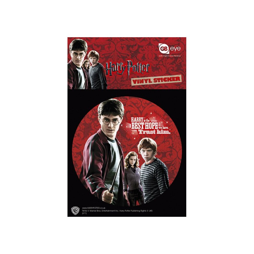 Harry Potter Vinyl Logo Stickers
