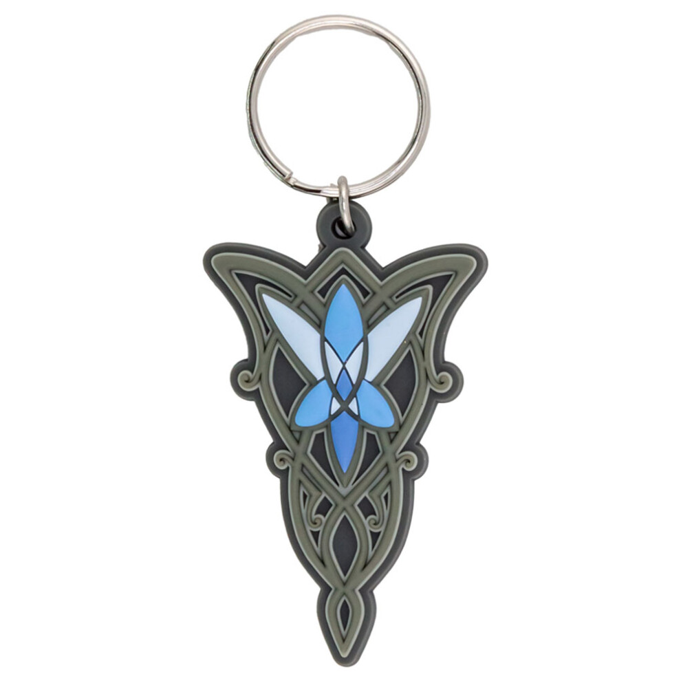 Lord Of The Rings The Arwen Evenstar Pendant Pvc Keyring