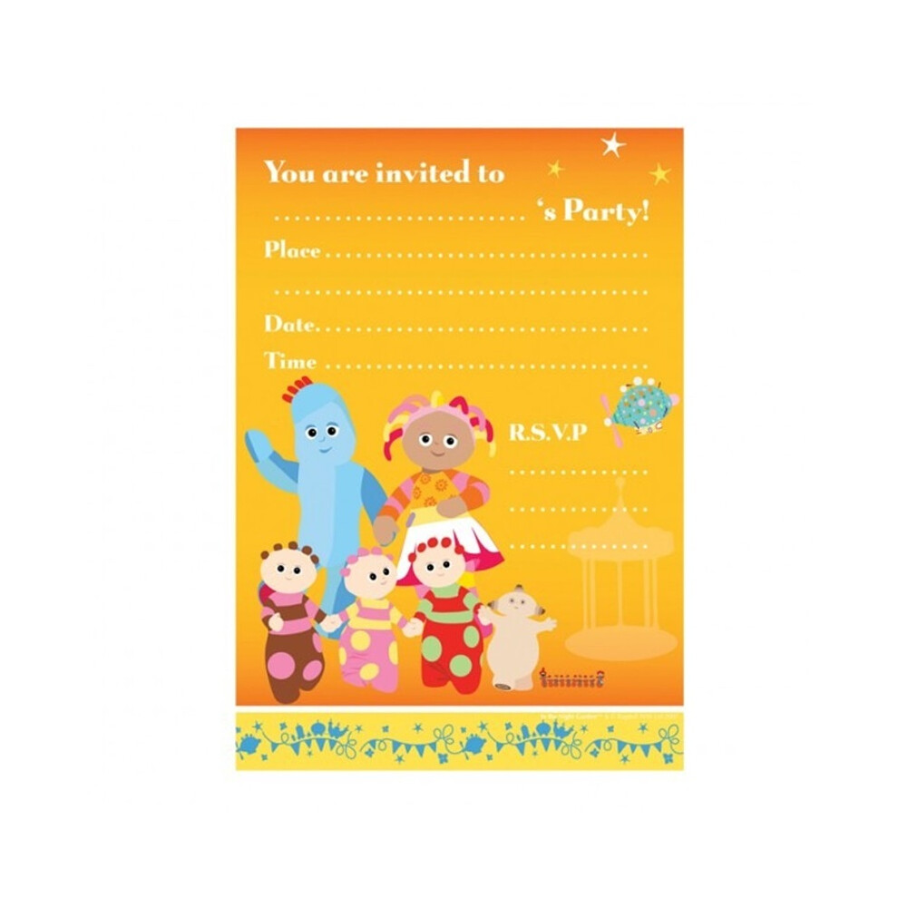 In the Night Garden Party Invitations