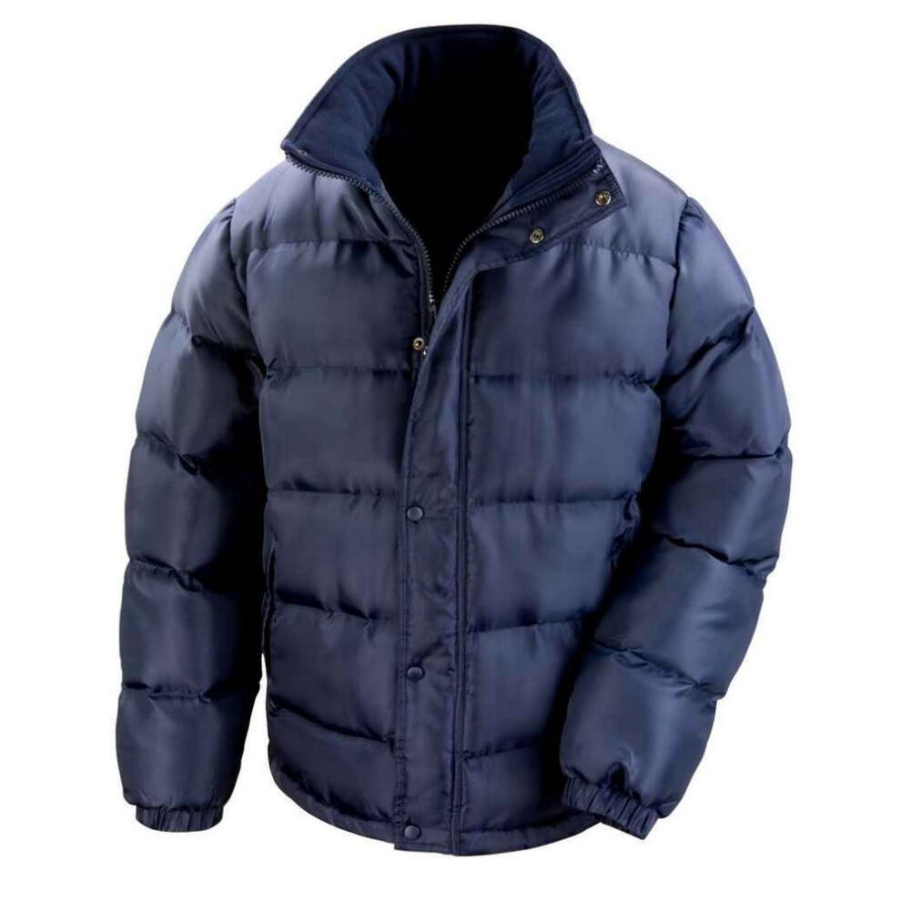 (L, Navy) Result Core Mens Nova Lux Padded Jacket-image-OPC-PF67CJ7-NEW
