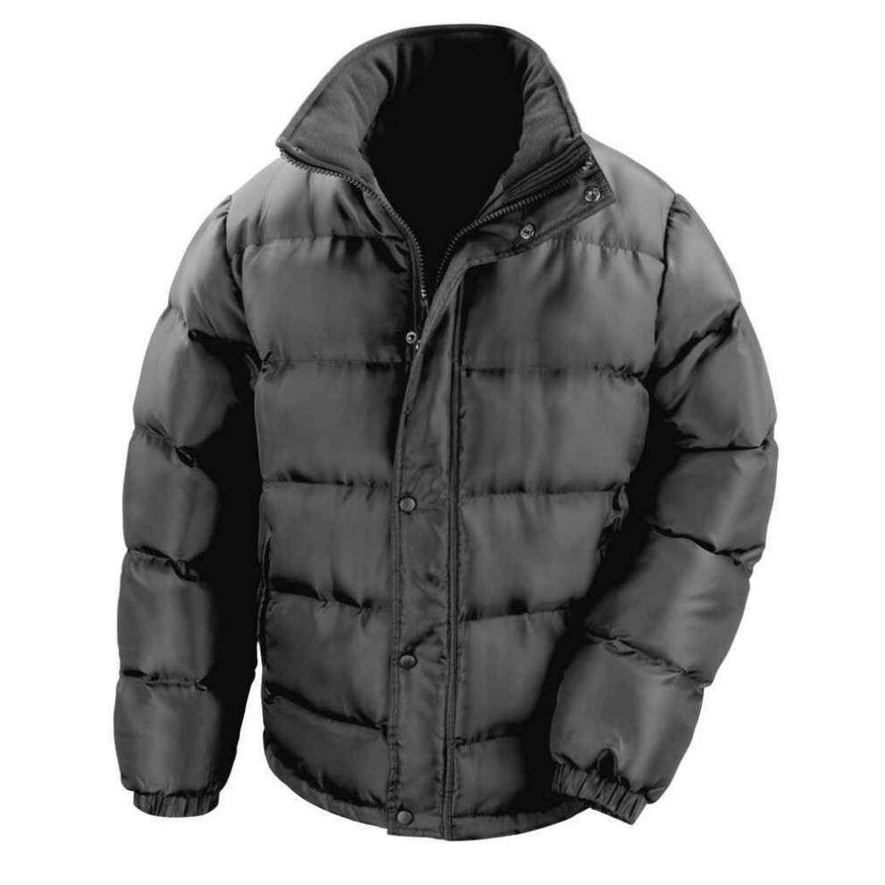 (S, Black) Result Core Mens Nova Lux Padded Jacket